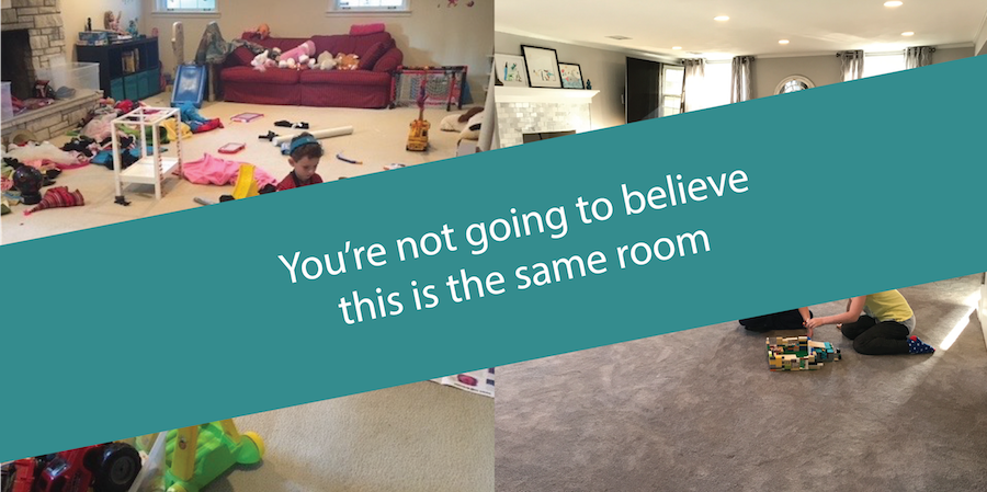 Oh noooo, look what happened to our playroom (sponsored by Ashley HomeStore!!)