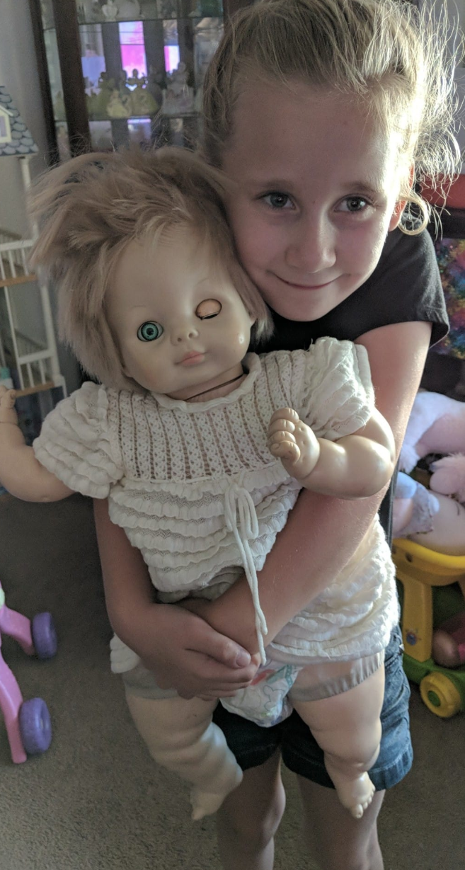 creepy baby dolls with eyes that follow you